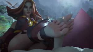 Dota 2 Lina Porn - Dota 2 Lina Big Feet Animated - Lewd.ninja