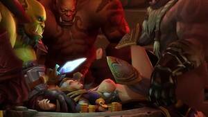 Angry Toon Xxx - MILF IS FUCKED HARD BY THREE ORCS - GROUP SEX CARTOON