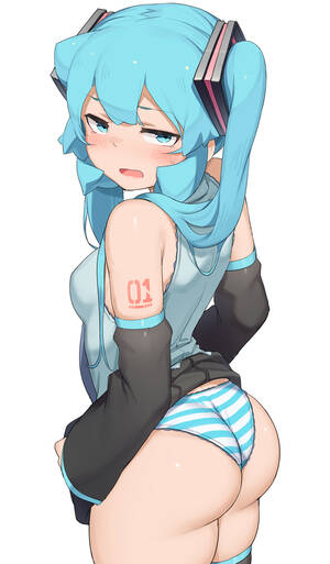 Miku Ass Porn - Miku has a nice ass.