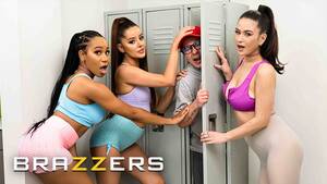 Brazzers Young Mature - Brazzers - Sexy Girls Jenna Foxx, Vanna Bardot & Jasmine Wilde Work Out  Every Hole In The Gym - RedTube
