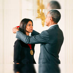Miss First Lady Oboma Porn - Obama presents National Humanities medal to Jhumpa Lahiri - The Economic  Times