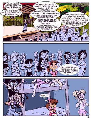 Fairly Oddparents Porn Summer Camp - Camp Sherwood Porn comic, Rule 34 comic, Cartoon porn comic - GOLDENCOMICS