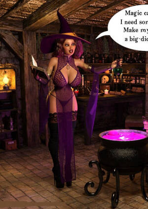 3d Witch Porn Xxx - Fiddlesticks - The Bimbo Witch Of The West â€¢ Free Porn Comics
