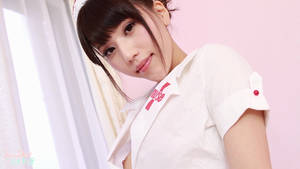 japanese nurse fetish - If you have a fetish for nurses or you are a Japanese cosplay fan, you will  absolutely love Maiko chan. She is wearing an open top and butterfly thong!
