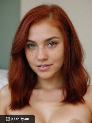 Irish Redhead Girl Porn - Teenage Irish Redhead Gets Fit in Bedroom | Pornify â€“ Best AI Porn Generator