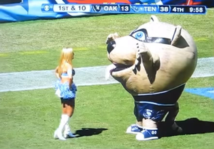 Cheerleader Titans Porn - E N G U L F E D : r/Unexpected