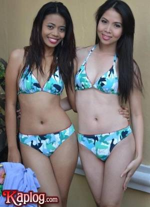 Hot Filipina Bikini Porn - 2 Cute Pinay in Bikini