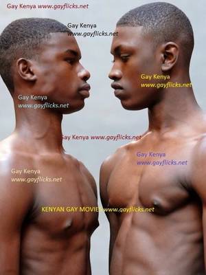 Kenyan Gay Porn - Poster purporting to show local gay porn in Kenya/FILE