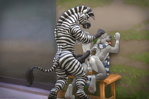 Furry Zebra Porn - 898295 - e621