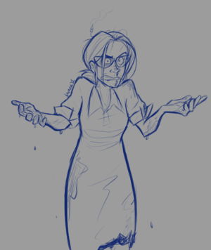 Drawing Girl Scout Porn - I love drawing Ms Pauling (no homo). It has become an addiction. Here's all  of my recent drawings of purple woman tf2. I better not see her in a  certain folder... :