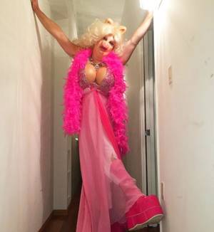 Celebrity Halloween Porn - Neck and breast prosthetics by RBFX Studios Face sculpt by Erik Porn Face  molded by Dalton Kutsch Face foam prosthetic run by Mark Viniello Applied  by Erik ...