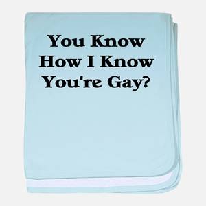 Baby Thai Porn - You're Gay? baby blanket