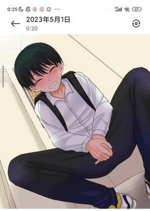 Boys Cartoon Pee Porn - Anime boy wetting himself - ThisVid.com