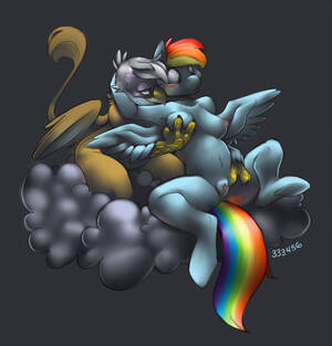 mlp lesbian pussy - Rule 34 - 333456 avian beak blush breast fondling breasts cloud equine  female fondling friendship is magic gilda (mlp) gryphon interspecies my  little pony nude pegasus pussy rainbow dash (mlp) straight hair