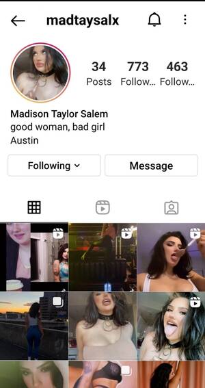 Madison Salem Porn - goodwomanbadgirl aka Maddison - Porn Videos & Photos - EroMe