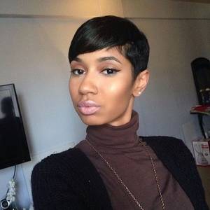 Brazilian Hair Short Women Porn - Human Hair Short Black Wigs Short Pixie Glueless Wigs Brazilian Hair Lace  Wig African American Wigs For Women