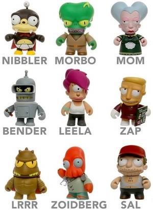 Futurama Porn Fembot Jezebel - We've introduced several Bender plush toys and action figure, but if you  want to collect all characters from Futurama, the limited edition Futurama  mini