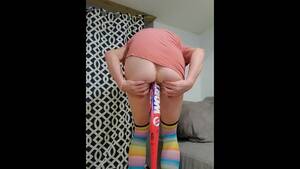 baseball bat deep anal girl - Sexy Trans Girl Riding Baseball Bat, Deep Anal in a Tiny Ass - Pornhub.com