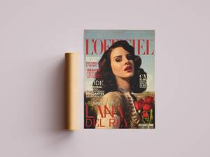Lana Del Rey Porn Magazine - Lana Del Rey Poster | Lana Del Rey Magazine | Magazine Cover Poster sold by  Valli Bowed | SKU 39547255 | 65% OFF Printerval