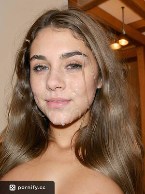 french girl facial cumshot - Horny French Teen with Huge Tits and Cum-Covered Face Gets Hardcore in  Basement | Pornify â€“ Free PremiumÂ® AI Porn