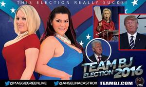 Hillary Clinton Blowjob - Porn Stars Offer Oral Sex for Voting Against Trump - ATTN: