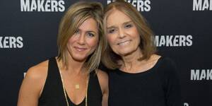 Jennifer Aniston Getting Fucked - Why Gloria Steinem Says She And Jennifer Aniston Are In 'Deep Sh*t' |  HuffPost Women