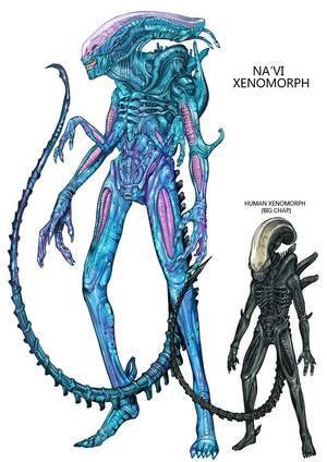 Marine Alien Xenomorph Facehugger Porn - Na'vi xenomorph, oh why couldn't James have done this, it would have made  Avatar far more intense and so much more awesome