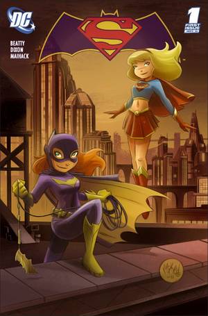 Kara And Batgirl Porn Comic - Batgirl and Supergirl | Supergirl/Batgirl, by Mike Maihack