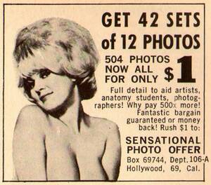 60s Porn Ads - Before the Internet Porn: 14 Funny Vintage Advertisements for Mail Order  Adult Entertainment From the 1960s ~ Vintage Everyday