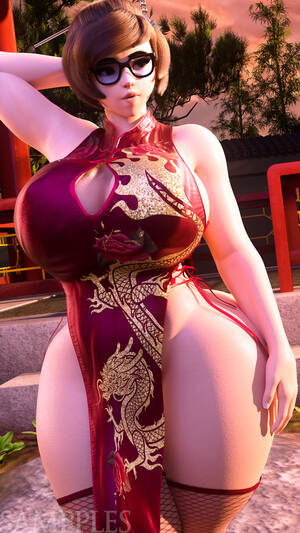 Hentai Big Tits Solo - Mei Hentai - Armpits, China Dress, Huge Breasts, Solo, Plump - Valorant Porn  Gallery