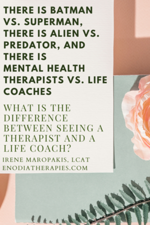 Batman Alien Vs Predator Porn - There is Batman vs. Superman, There is Alien vs. Predator, and There is  Mental Health Therapists vs. Life Coaches: What is the Difference Between  Seeing a Therapist and a Life Coach? â€” Enodia Therapies Creative Art  Therapy - Therapy for anxiety ...