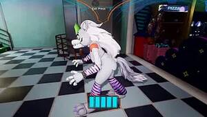 F Naf Pussy And Tits - FNaF Security Breach Porn Roxy And Girl Naked With Boobs And Pussy - FAPCAT