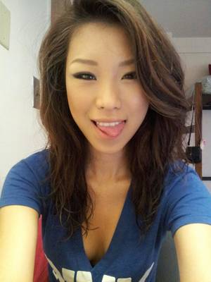 asian hottie selfie - Nuri Kim kbnuri: Lol I was bored at (bored but hot)