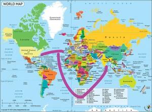 Albanian Porn Columbus - Why did Columbus went west to go to India? Is he stupid? :  r/mapporncirclejerk