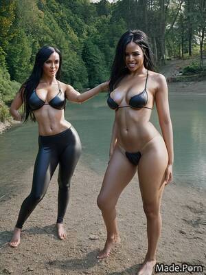 black bikini cumshots - Porn image of tight cumshot movie saggy tits bikini woman standing created  by AI