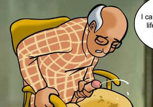 Cartoon Old Man Porn - Older Man Blows His Load[ ]Indian Porn, Cumshot, Comic, Old Man -  HQPornColor.com