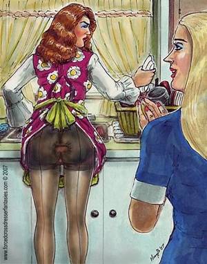 Crossdressing Cartoon Porn - Sissy