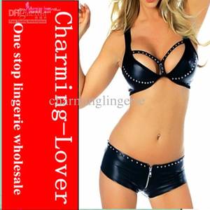 Leather Bra Porn - 2012 New Leather Bra Lingerie Zipper Pantyset Rinestone Sensual Design Porn  Underwear Unisex Underwear Womens Sexy Underwear From Charminglingerie, ...