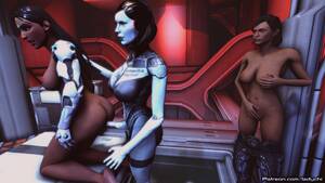 Mass Effect Traynor Futa Porn - Sexbot Vs Cyborg