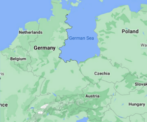 belgium topless beach - Map of Germany but Germany never reunified and East Germany turned into a  sea : r/mapporncirclejerk