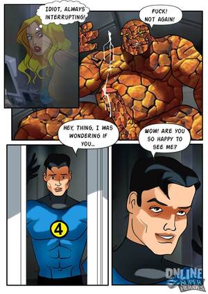 Fantastic Four Footjob Porn - Invisible Woman gangbanged by the rest.. at Manga Porn. Pro