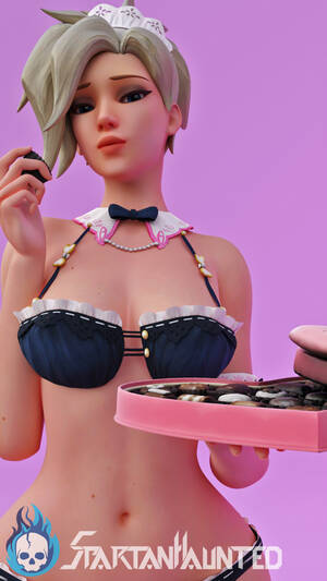 lingerie hentai games - Overwatch Game Hentai - Alternate Costume, Valentine&#day, Lingerie,  Chocolate, Spartanhaunted. - Valorant Porn Gallery