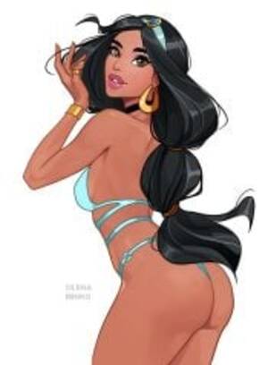jasmine cartoon catfight - Princess Jasmine Porn Comics - AllPornComic