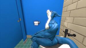 Flamedramon Porn - Flamedramon shitting in public restroom! - ThisVid.com