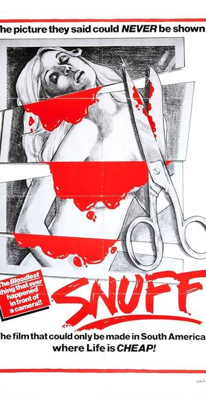 Celebrity Snuff Porn - Reviews: Snuff - IMDb