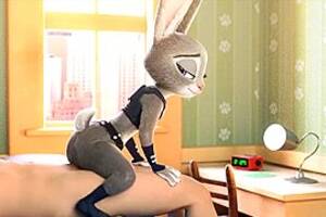 3d Furry Bunny Porn - Petite 3d Furry Bunny Judy Hopps Riding Big Dick Everywhere, watch free porn  video, HD XXX