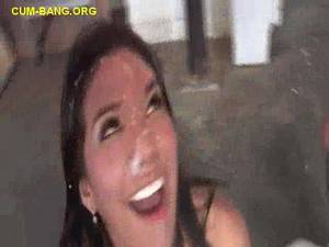 ebony bukkake bath - 