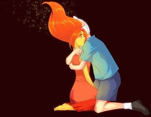 Adventure Time Flame Princess Sexy Girl - Adventure Time- anime style