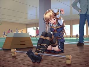 bondage exercise toons - bondage feet pantsu saenai_heroine_no_sodatekata sawamura_spencer_eriri  seifuku thighhighs tokinohimitsu