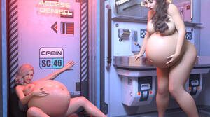 Big Pregnant 3d Porn - Rule 34 - 2girls 3d areolae breasts female female only huge belly huge  breasts hyper belly hyper pregnancy icarusillustrations inflation nipples nude  pregnant ready to pop | 4877811